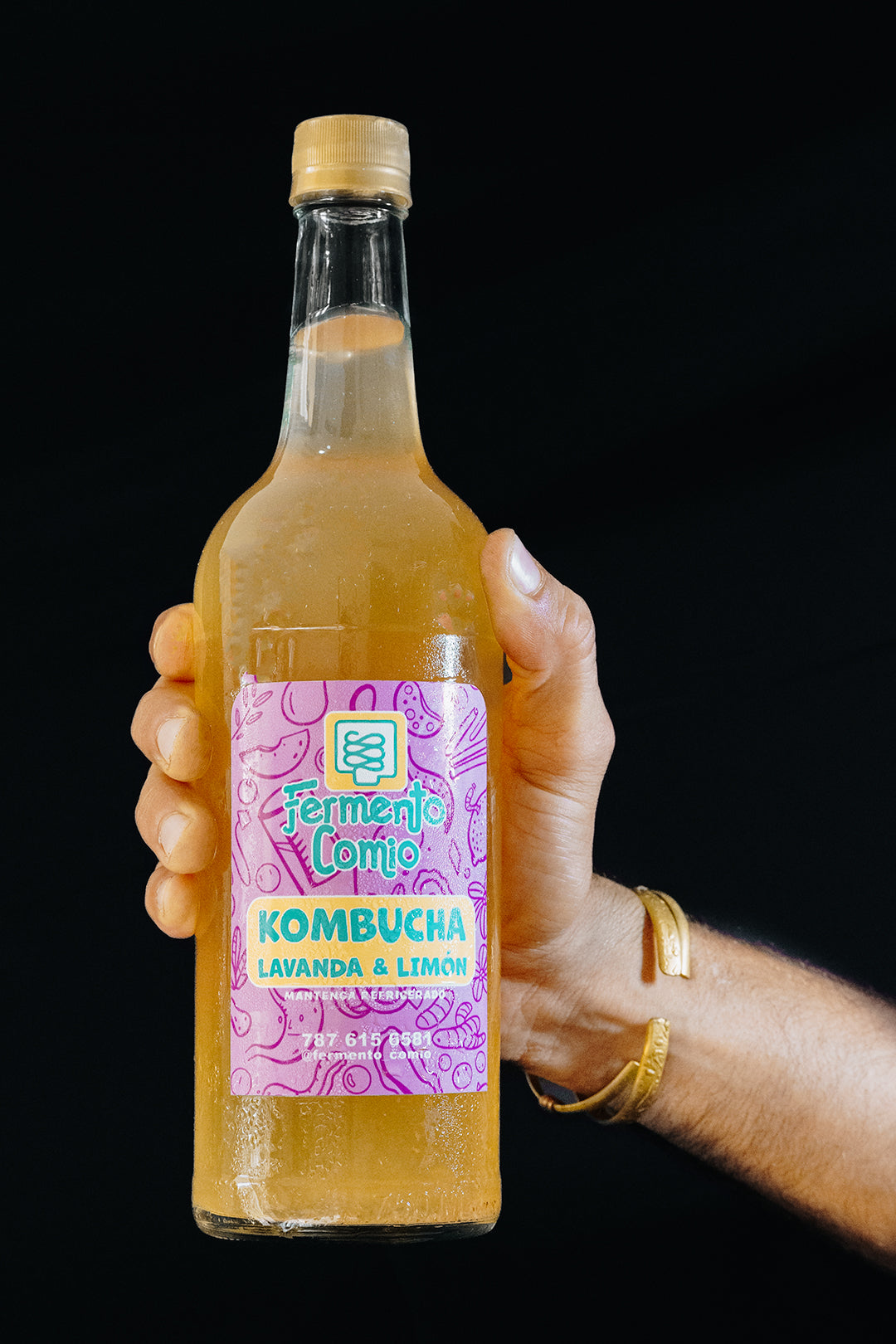 Fermento Comio Kombucha Puerto Rico Lavanda Limon